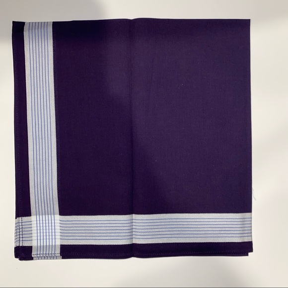 Men’s Purple Handkerchief - Picture 1 of 2